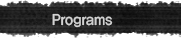 Programs